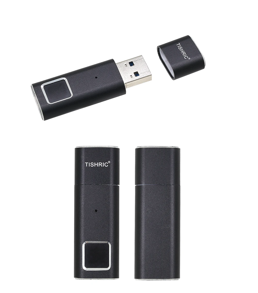 TISHRIC зашифрованный отпечаток пальца USB флеш-накопитель 128 Гб 64 ГБ 32 ГБ 16 ГБ Usb флешка флеш-память, переносной usb-накопитель Usb накопитель 3,0