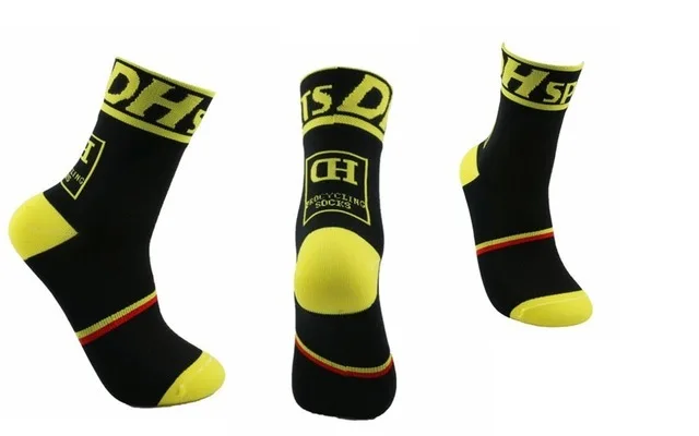 DH Спортивные Новые велосипедные носки высокое качество профессиональные