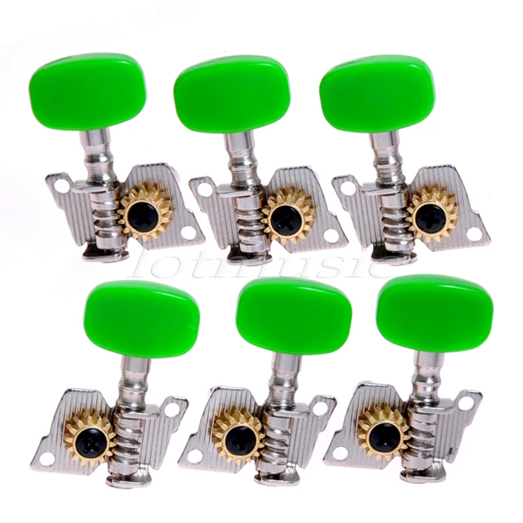3L3R классическая гитара тюнер головка машины омеднение зеленый|guitar tuners machine