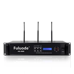 FULUODE беспроводной микрофон конференц-связи, профессиональный ручной Gooseneck 360 градусов вращающийся инструмент для пояса приемник настольный микрофон - Цвет: HG-6000 Host