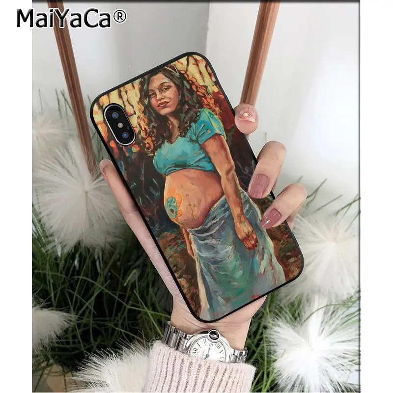 MaiYaCa беременной мамы рожать детей возрастом от ТПУ мягкий чехол для телефона с