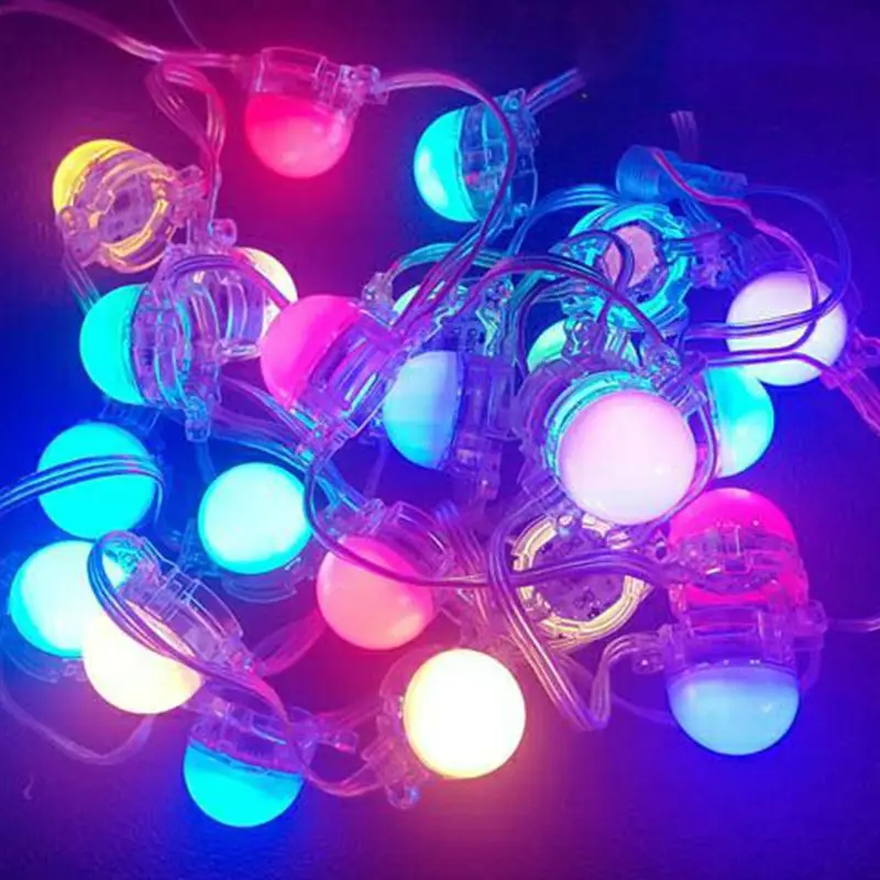 DC12V светодиодный пиксель модуль RGB Полноцветный 30 Диаметр светодиода точечный