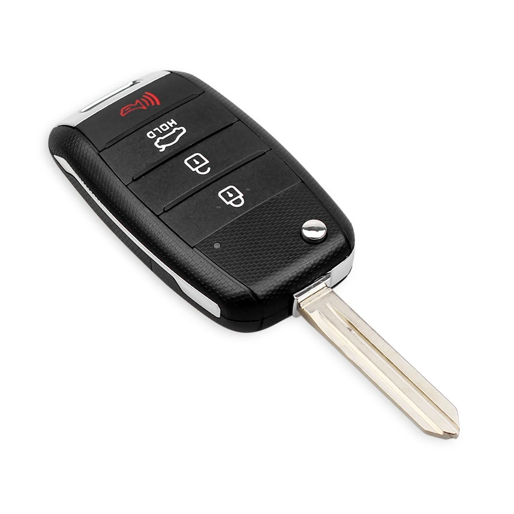 KEYYOU 4 кнопки для KIA K3 Sorento Carens K5 K2 Cerato Forte Флип складной пульт дистанционного ключа чехол Корпус FOB ключ оболочки