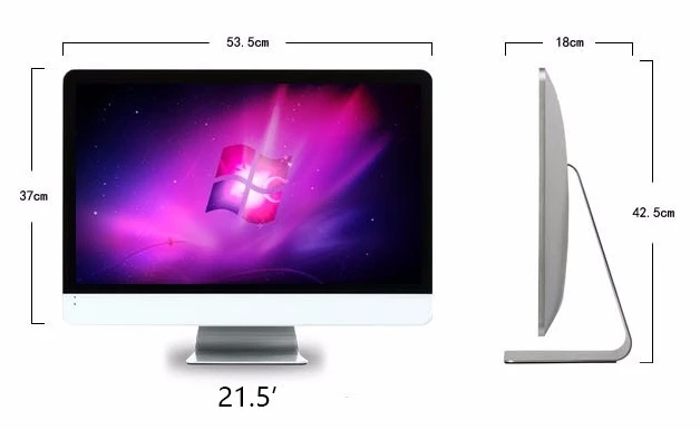 OEM 18 5 дюйма 21 23 27 дюймов Core i3 i5 i7 дешево все в одном wifi ПК/компьютер | Компьютеры и