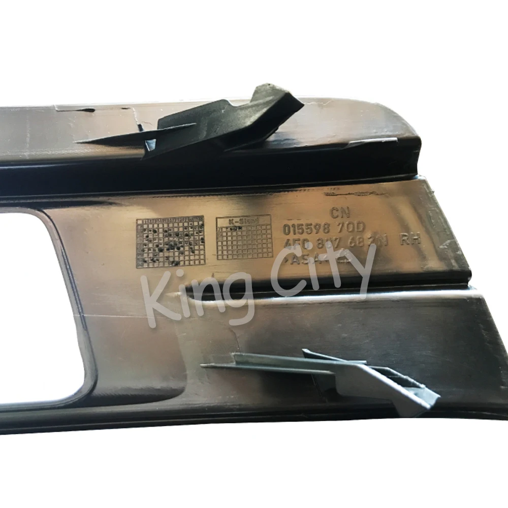 Capqx для Audi A6L C6 2009 2010 2011 ПТФ в передний бампер противотуманная фара рамка противотуманная фара крышка защитная оболочка