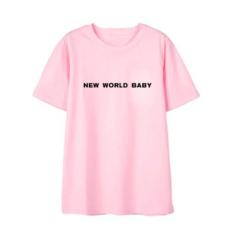 EXO Kpop BaekHyun уличная свободная футболка женская хлопковая Футболка Harajuku