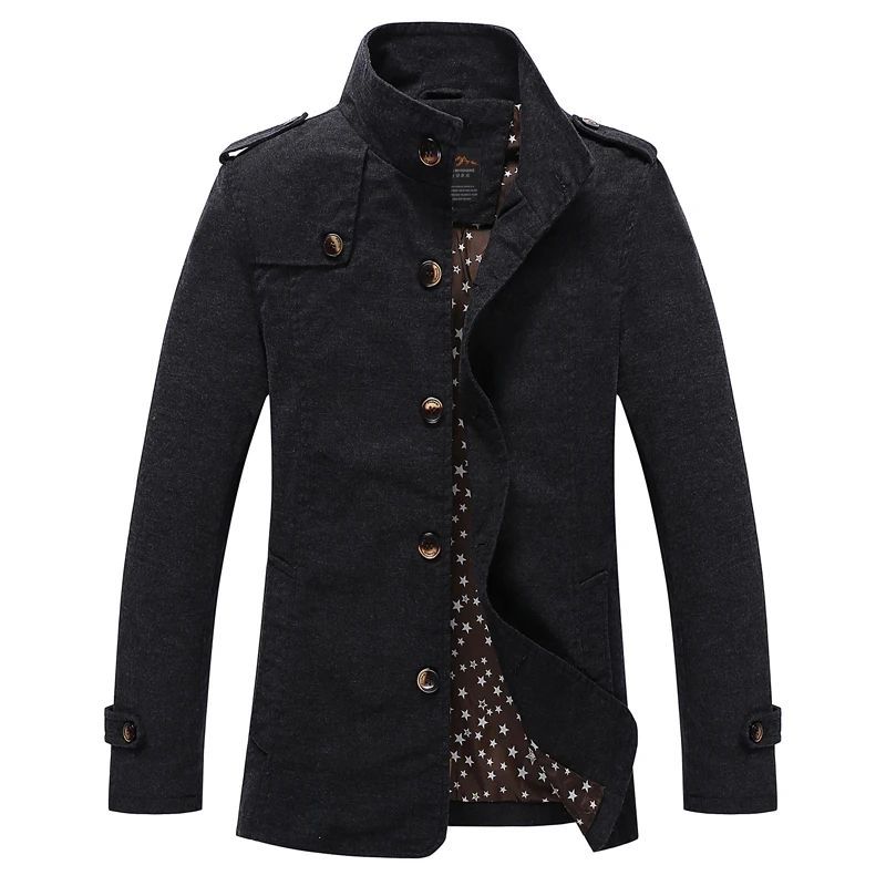 Мужская куртка пальто длинное модное Jaqueta Veste Homme Брендовое повседневное верхняя