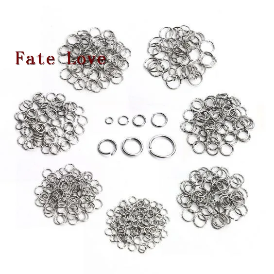 Fate Love Lot 1000 шт. оптовая продажа из нержавеющей стали переходное кольцо и