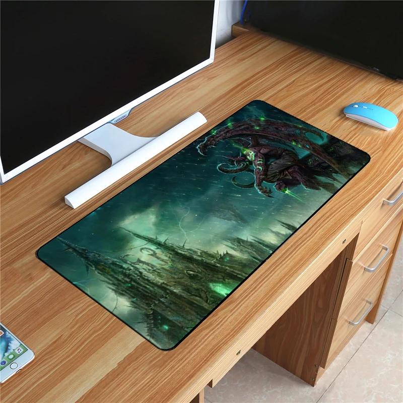 60x30 см резиновый WOW игровой коврик для мыши World of Warcraft модный ноутбука скорость otaku