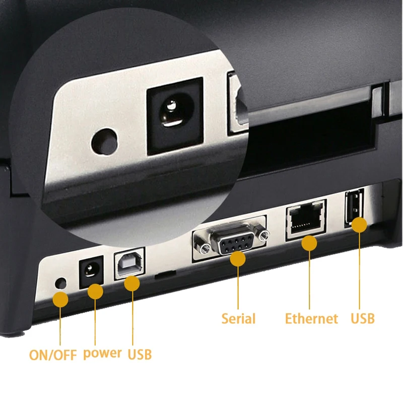 Интеллектуальный принтер этикеток 300DPI высококачественный термопринтер с ЖК