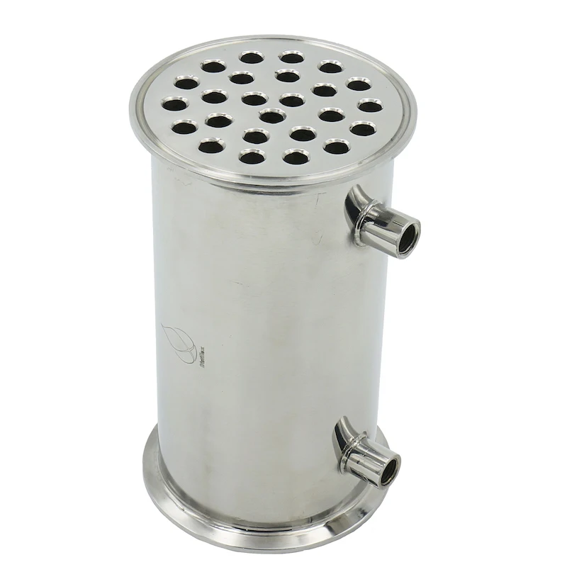 

4"102mm SS304 Condenser, Dephlegmator, Reflux, Distiller Condenser. 200mm, 25pipes