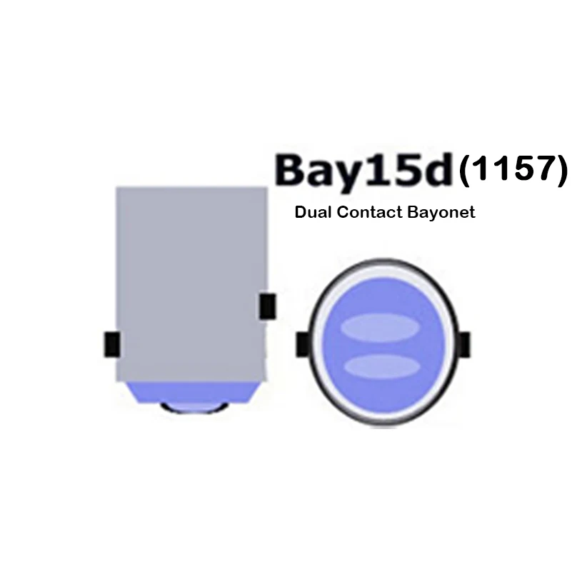 Can-bus 1157 светодиодный BAY15D задние стоп-сигнал заднего хода светильник сигнальная