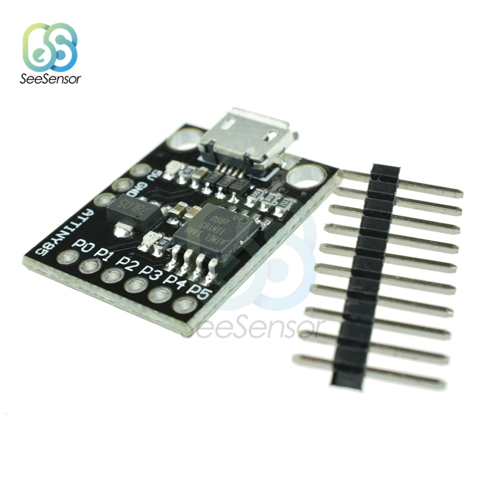ATtiny ATtiny85 Digispark Kickstarter микро-usb модуль макетной платы для Arduino IIC I2C TWI SPI