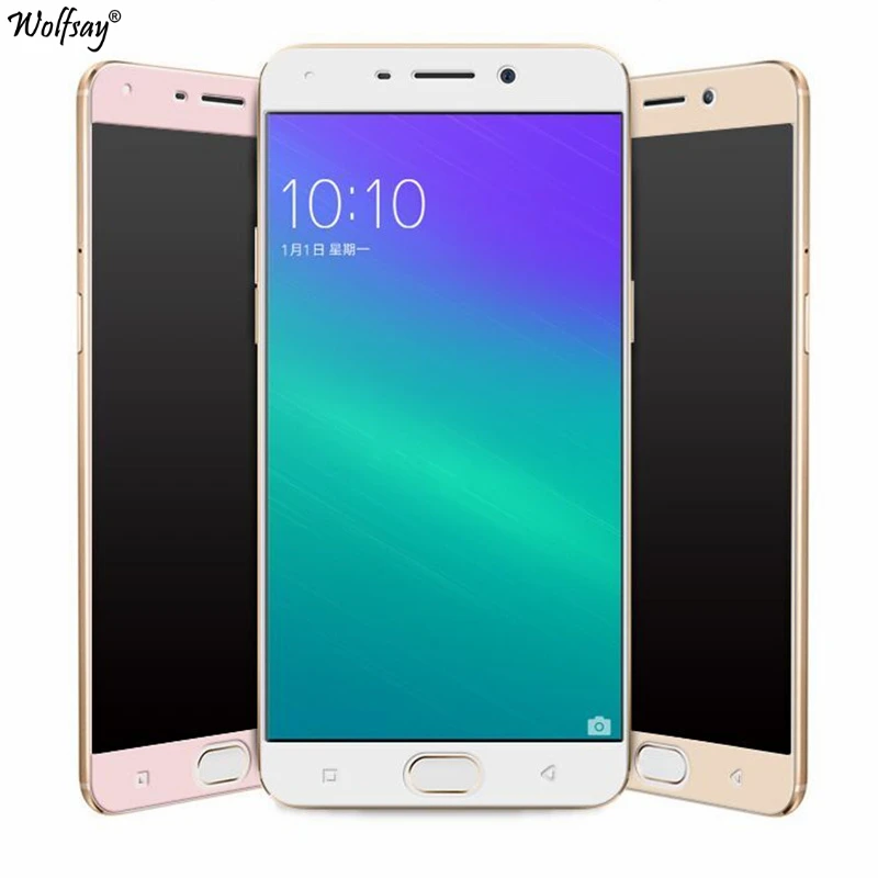 Wolfsay 1 шт. для Стекло OPPO A57 Экран протектор Закаленное царапинам Защитная пленка A39