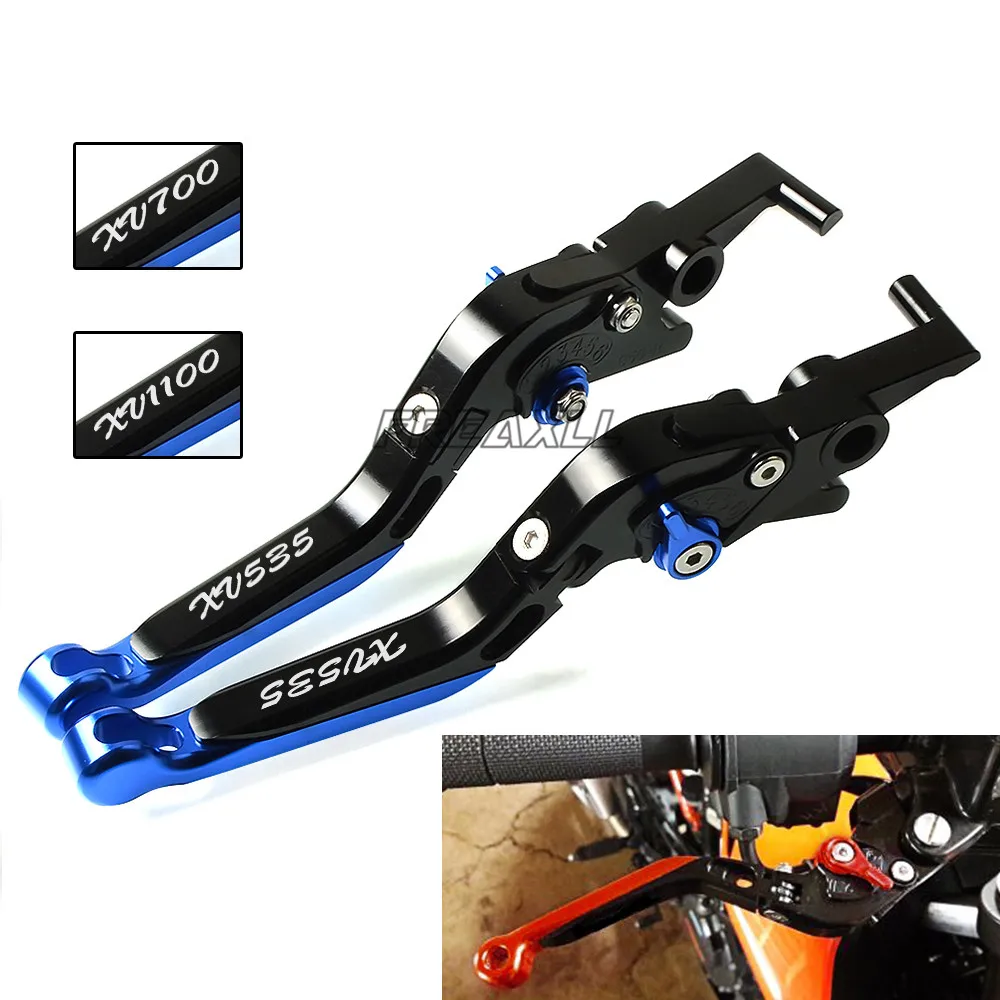 FREAXLL для Yamaha XV535 XV700 XV1100 XV 535 700 1100 Virago CNC Алюминиевые Регулируемые рычаги тормозной