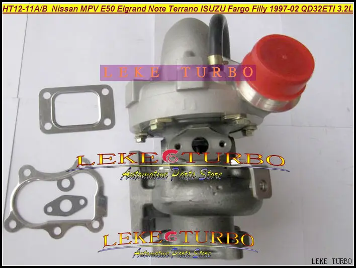 Бесплатная доставка HT12 11B 14411 1W401 1W402 144111W402 Turbo для Nissan MPV E50 Elgrand Note ISUZU Fargo Filly QD32ETI