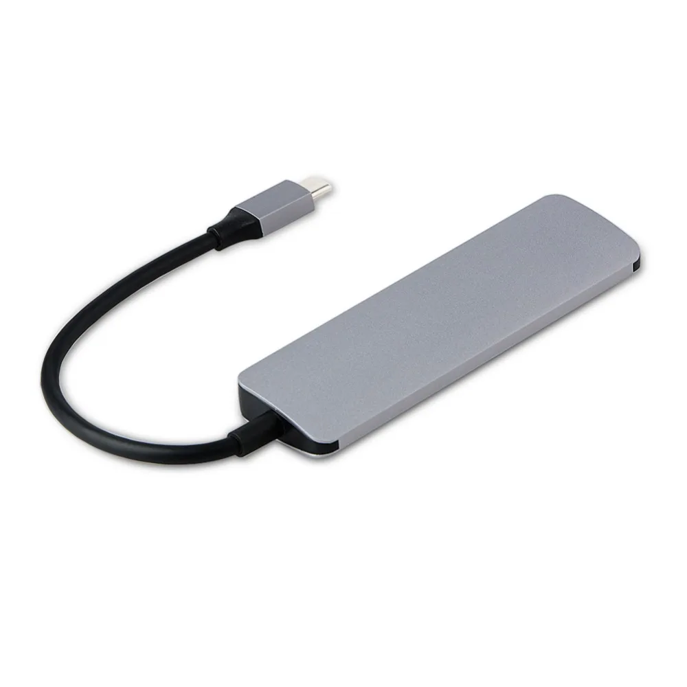 5 в 1 Usb адаптер из алюминиевого сплава|USB-хабы| |