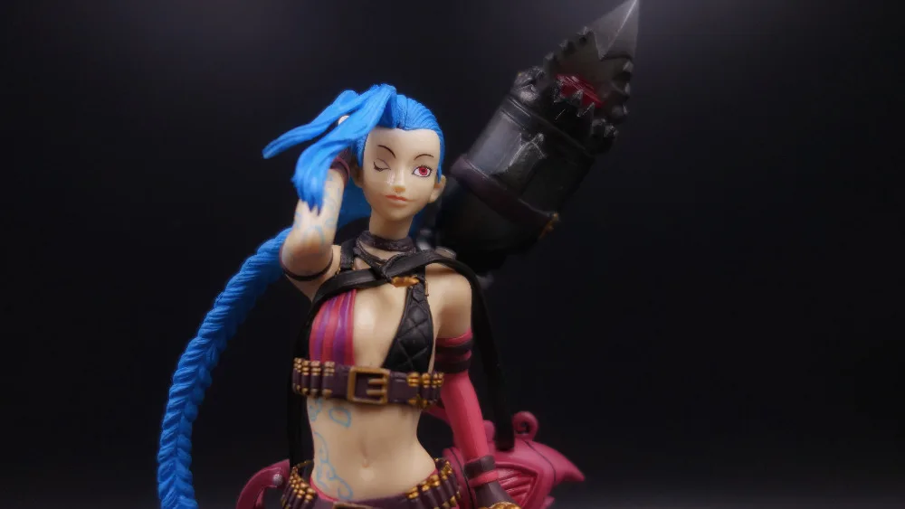 ThinkEasy оригинальная коробка 10 &quot24 см Jinx фигурки игры Аниме ПВХ Модель Коллекция