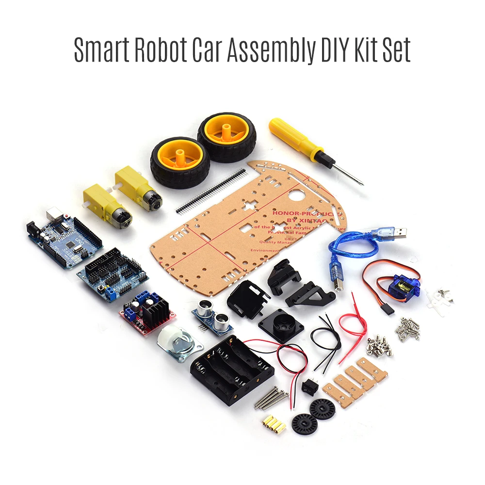 Умный робот комплект для сборки автомобиля два колеса интеллектуальное