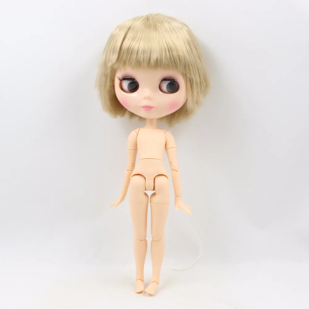 Кукла ICY DBS Blyth для мальчиков боди серое серебряное короткие волосы суставов тела