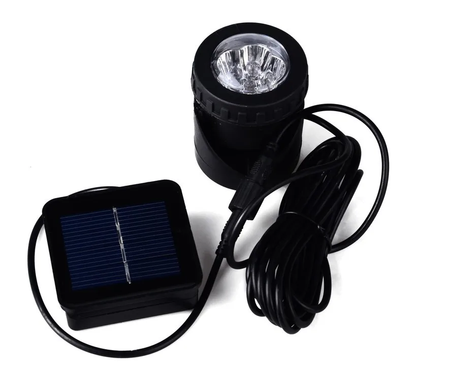 6 Led наружный Солнечный водонепроницаемый садовый прожектор светодиодный