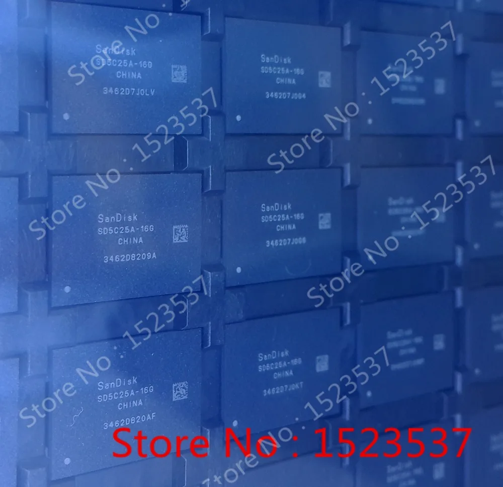 1 ШТ./ЛОТ SD5C25A-16G SD5C25A для оригинальный 16 Г EMMC ЧИП ПАМЯТИ IC | Мобильные телефоны и