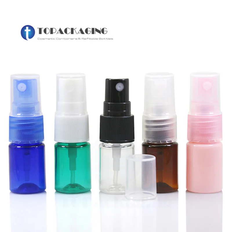 100x5 мл распылитель пустой пластиковый косметический контейнер маленький образец