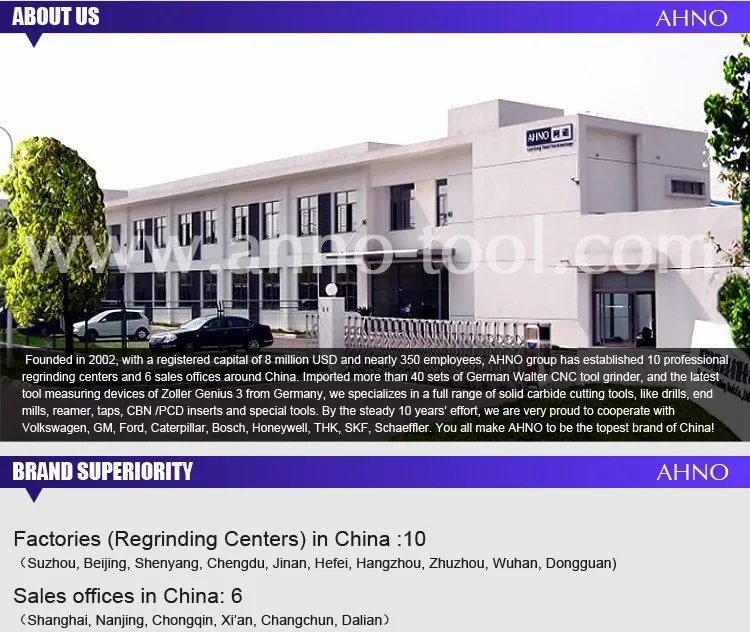 AHNO карбидные шаровые мельницы с ЧПУ для обработки рабочего материала Металл