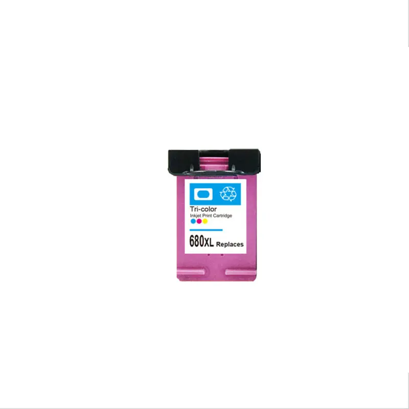 Картридж чернильный совместимый с hp680 680xl Deskjet 2135 2136 2138 3635 3636 3835 4535 4536 4538 4675 4676 2/4