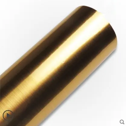 Brushed gold Толстые теплые обои для спальни, спальни, водонепроницаемые толстые ПВХ настенные наклейки для гостиной, простые 3d декоративные наклейки - Цвет: Brushed gold