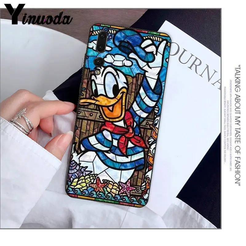 Yinuoda белый снег Рапунцель Русалка Ариэль принцесса телефон чехол для Huawei P9 P10 Plus