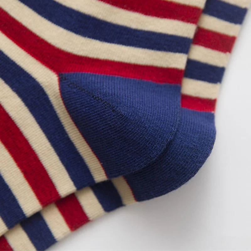1 pair of men's National flag matching Mid stockings Cotton socks Sports break sweat-absorbent breathable Multicolor | Мужская