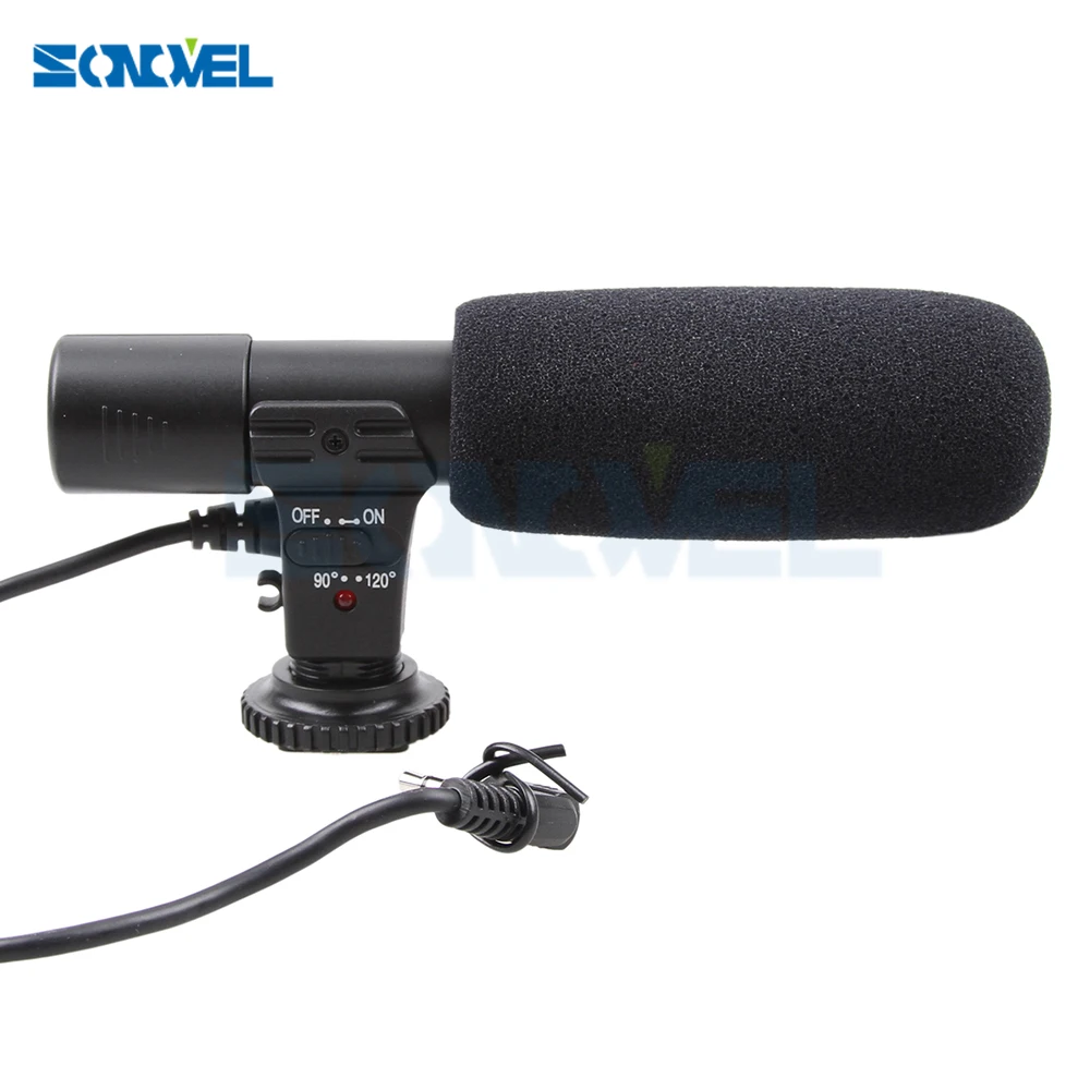 Mic 01 Professional для Nikon D7500 D7200 D5600 D5500 D5300 D5200 D3300 D810 D750 D500 D5 D4|Микрофоны| |