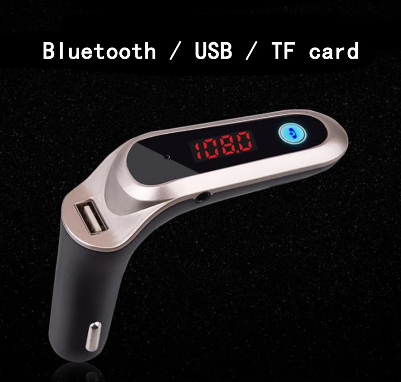 Bluetooth fm-передатчик, беспроводной автомобильный комплект с громкой связью, прикуриватель, музыкальный mp3-плеер, USB автомобильный адаптер для быстрой зарядки, радио