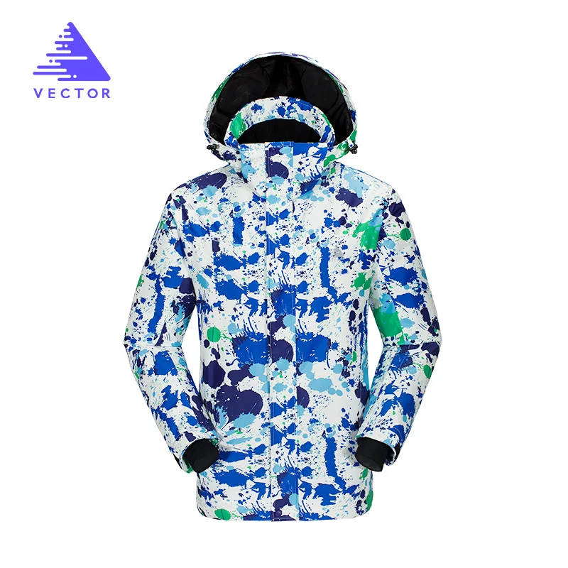 Векторный зимний лыжный костюм Se Мужская ветрозащитная Водонепроницаемая