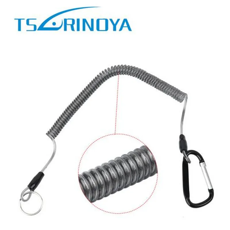 Tsurinoya 2 шт. серый 33 см Пластиковый металлический рыболовный трос удочка-протектор