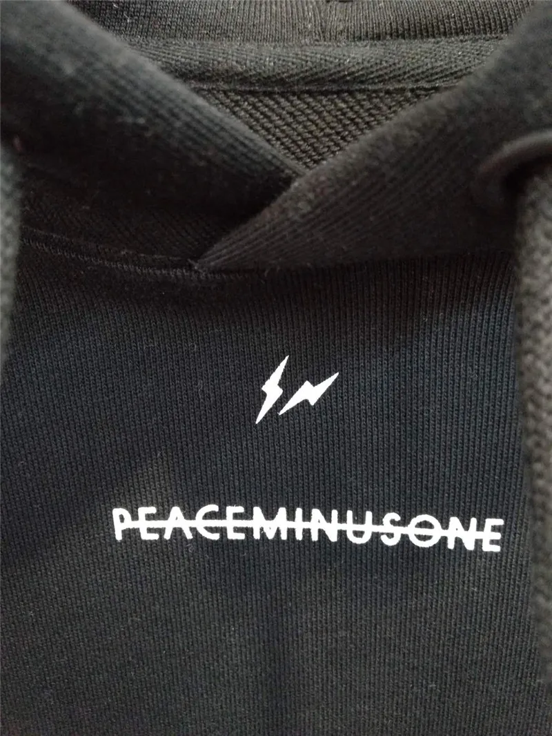 Peaceminusone толстовки Shasta Daisy логотип высококачественный принт Peaceminusone Толстовка для мужчин и женщин толстовки