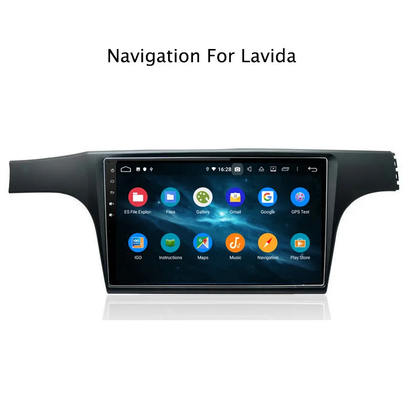 10 1 &quot4G ram 32G rom Восьмиядерный Android 9 0 Автомобильный gps навигация для VW Lavida 2013-2014 Топ