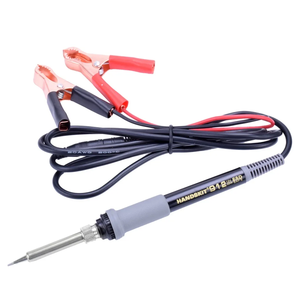 Ebakey паяльник DC12V / 35 Вт автомобильный аккумулятор Электрический низкого
