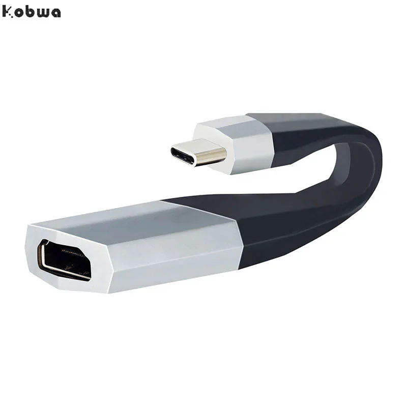 USB C HDMI кабель Type к конвертер для MacBook Samsung Galaxy S8/S8 +/Note 8 Huawei Mate 10 Pro адаптер|Кабели HDMI|