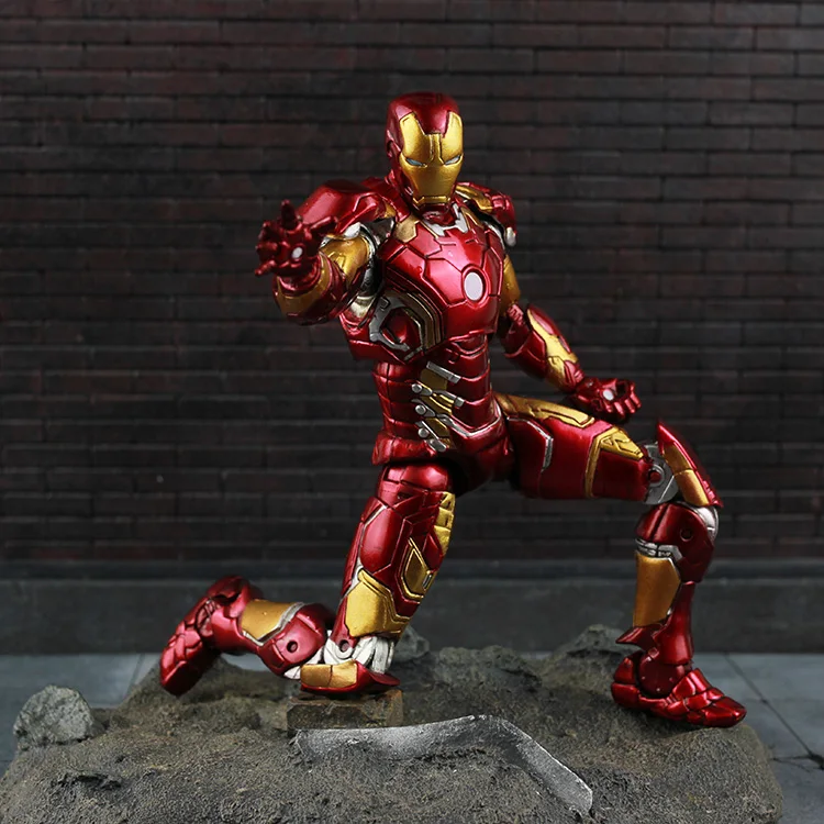 Экшн фигурка свободного кроя MS Select Iron Man MK 43 Mark Armor Avenger 7 дюймов|age of ultron|marvel selectiron man