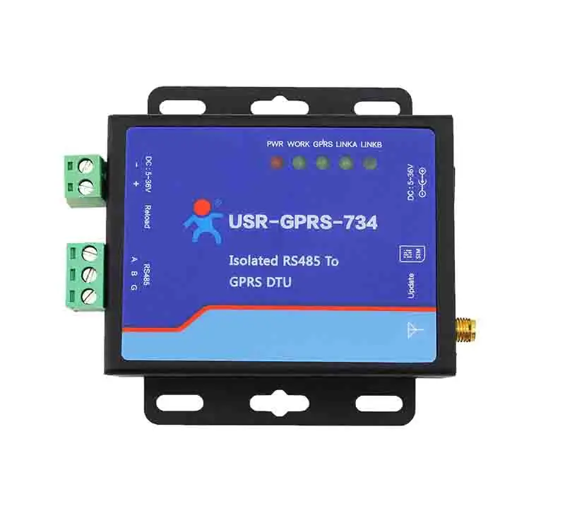 USR-GPRS232-734 последовательный RS485 до GPRS/GSM DTU ОУР защиты | Безопасность и защита