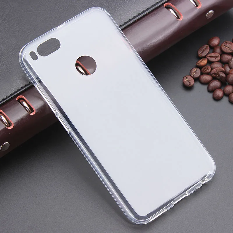 Серый гелевый ТПУ тонкий мягкий чехол для Xiaomi Mi 5X Mi5X A1 задняя крышка 5 дюйма
