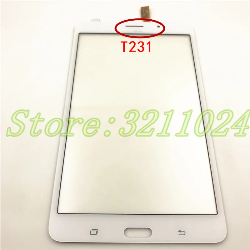 100% тест для Samsung Galaxy Tab 4 SM T230 T231 Передний сенсорный экран дигитайзер панель Стекло