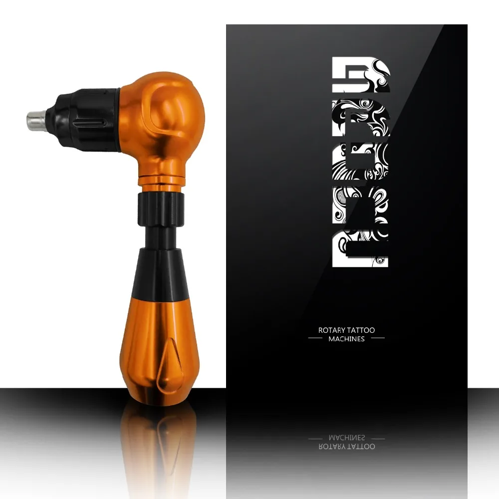 

Professional New BRONC-S Cartridge Tattoo Machine Blue Swiss Motor Rotary Supply Free RCA Cord