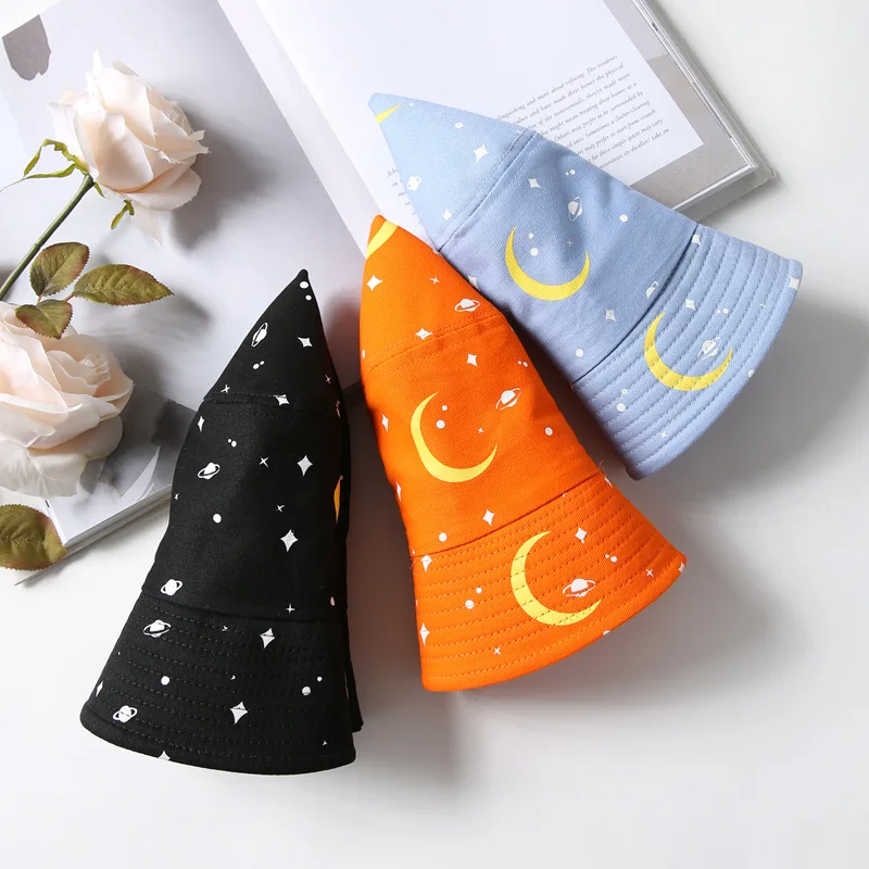 Новинка 2019 модная Рыбацкая шляпа со звездами для мужчин и женщин летняя женская с