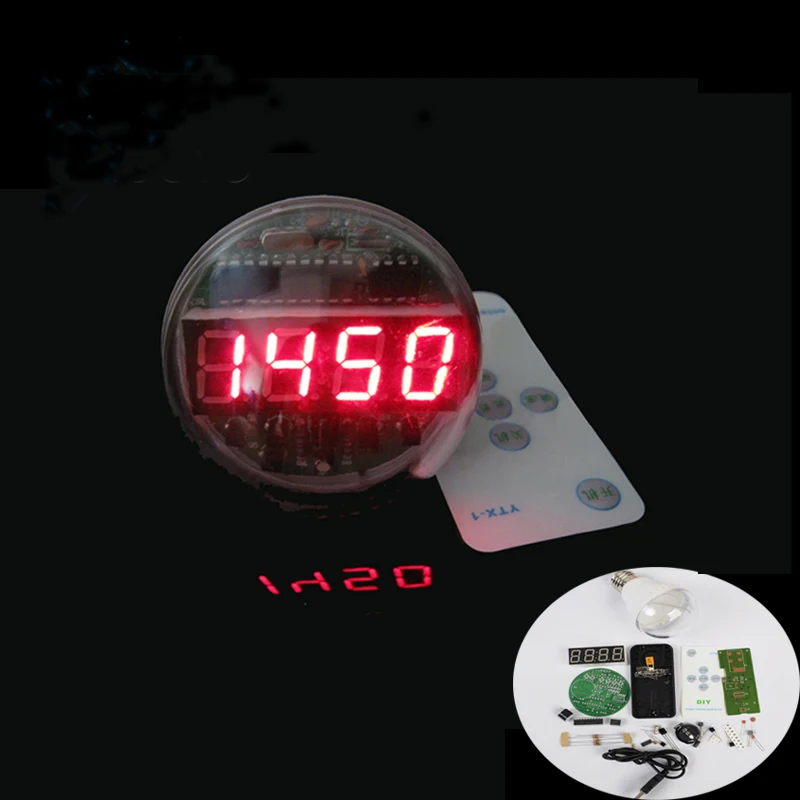 Комплект часов будильника с функцией памяти и дисплеем|clock kit|electronic circuitsdiy clock kit |