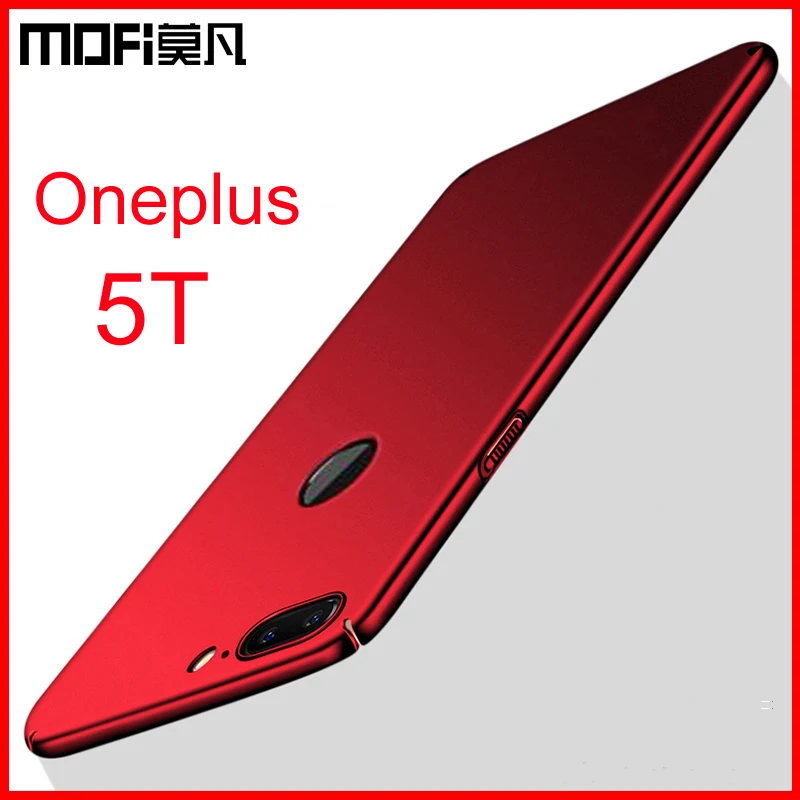 Чехол для oneplus 5 t оригинальный жесткий чехол MOFI 1 + one plus телефона 5t|case plus|case covercase case