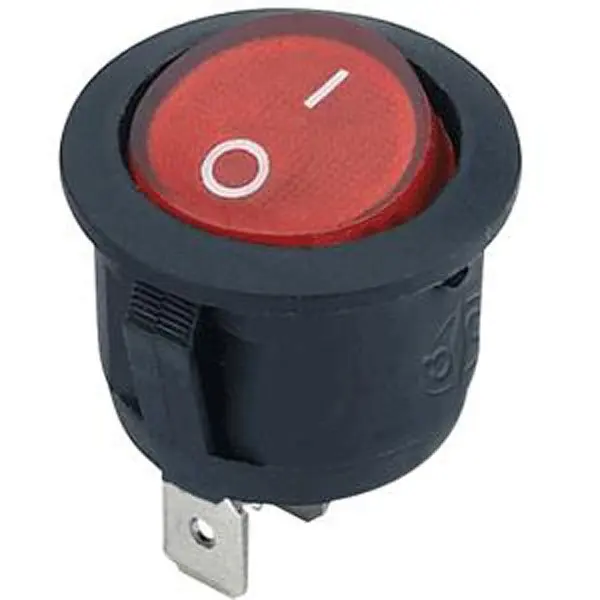 Бесплатная доставка! Клавишный переключатель Круглый кнопочный KCD10 102N|switch