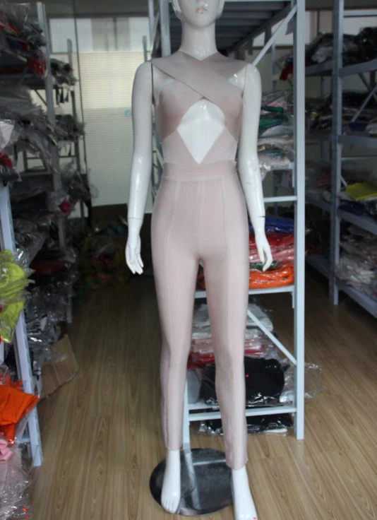 Лето 2017 г. рукавов крест Для женщин пикантные с ночной клуб носить бинты Bodycon